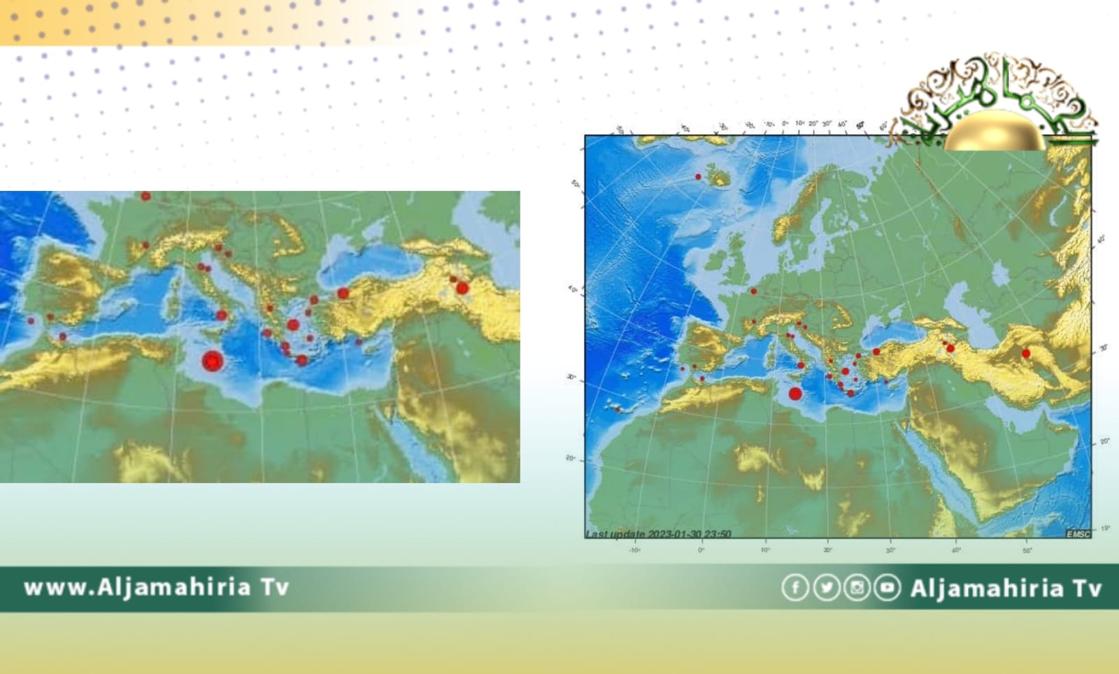 بسبب خروج شبكة رصد الزلازل الليبية عن الخدمة منذ سنوات.. منظمات دولية تعلن نشاط قبالة السواحل