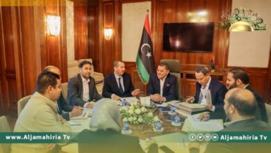 الدبيبة والكبير وشكشك يناقشون إجراءات تنفيذ ميزانية التنمية ومعالجة الصعوبات التي تعرقلها