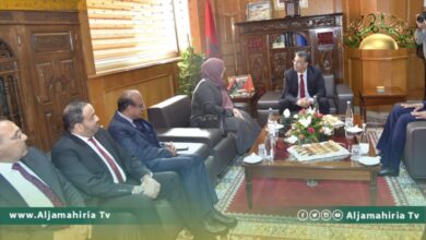 وزير العدل تبحث مع نظيرها المغربي مشروع مذكرة تفاهم بين البلدين