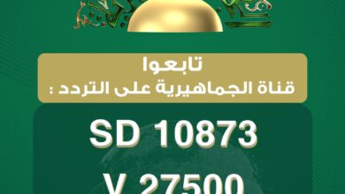 الليبيون يحتفلون بعودة بث قناة الجماهيرية العظمى ويعيدون نشر التردد على صفحاتهم بمواقع التواصل الاجتماعي