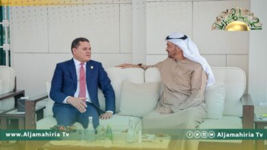 الدبيبة وبن زايد