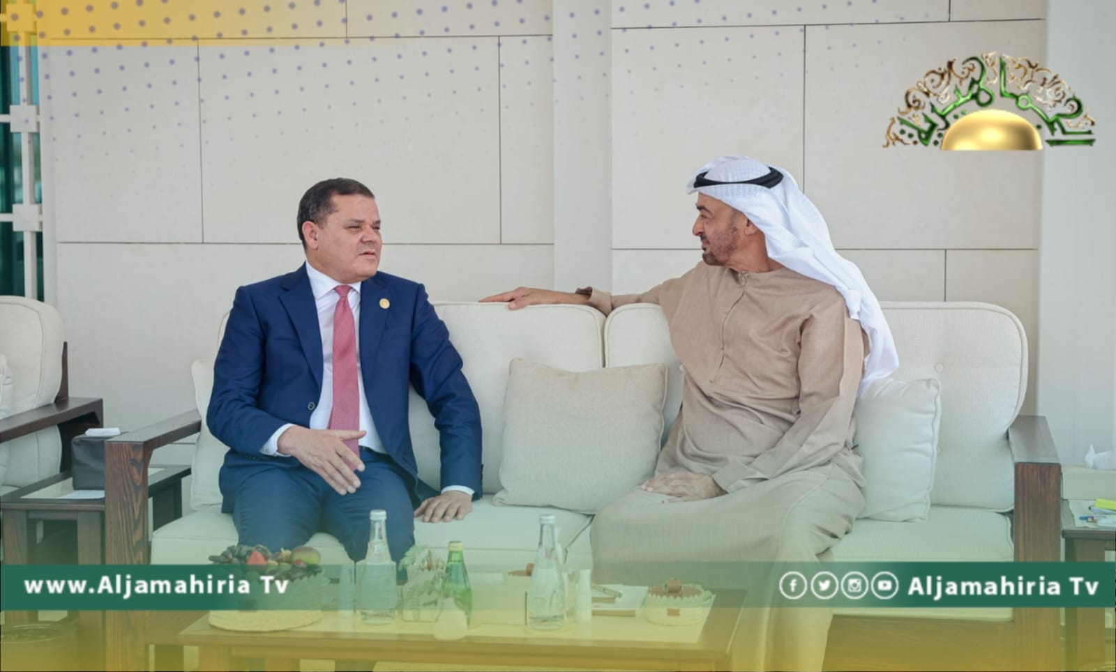 الدبيبة وبن زايد