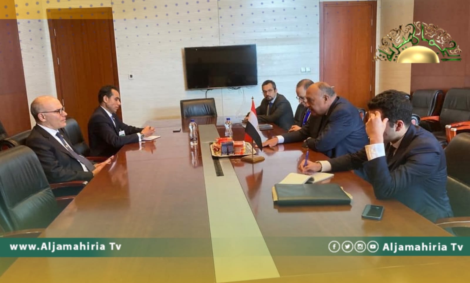 وزيرا خارجية مصر وتونس يؤكدان الوفاق بشأن دعم المسار السياسي للوصل للانتخابات الليبية