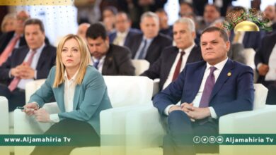 الدبيبة وميلوني