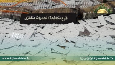 جهاز المخدرات بنغازي يعلن ضبط أكبر تاجر أقراص مخدرة بالمنطقة الشرقية