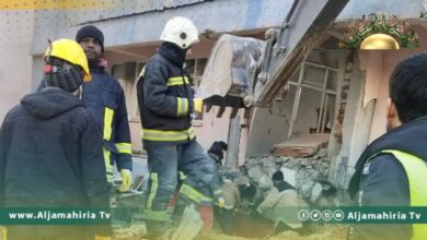 الفريق المكلف بأعمال الإنقاذ مع السلطات التركية