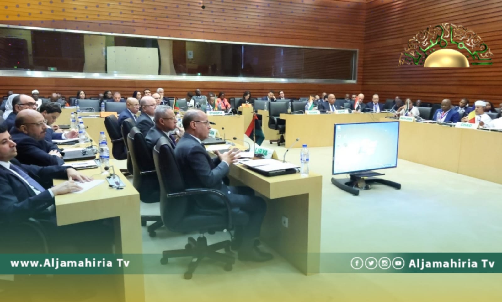 اللافي يشارك في أعمال اللجنة رفيعة المستوى المنبثقة عن الاتحاد الإفريقي حول ليبيا