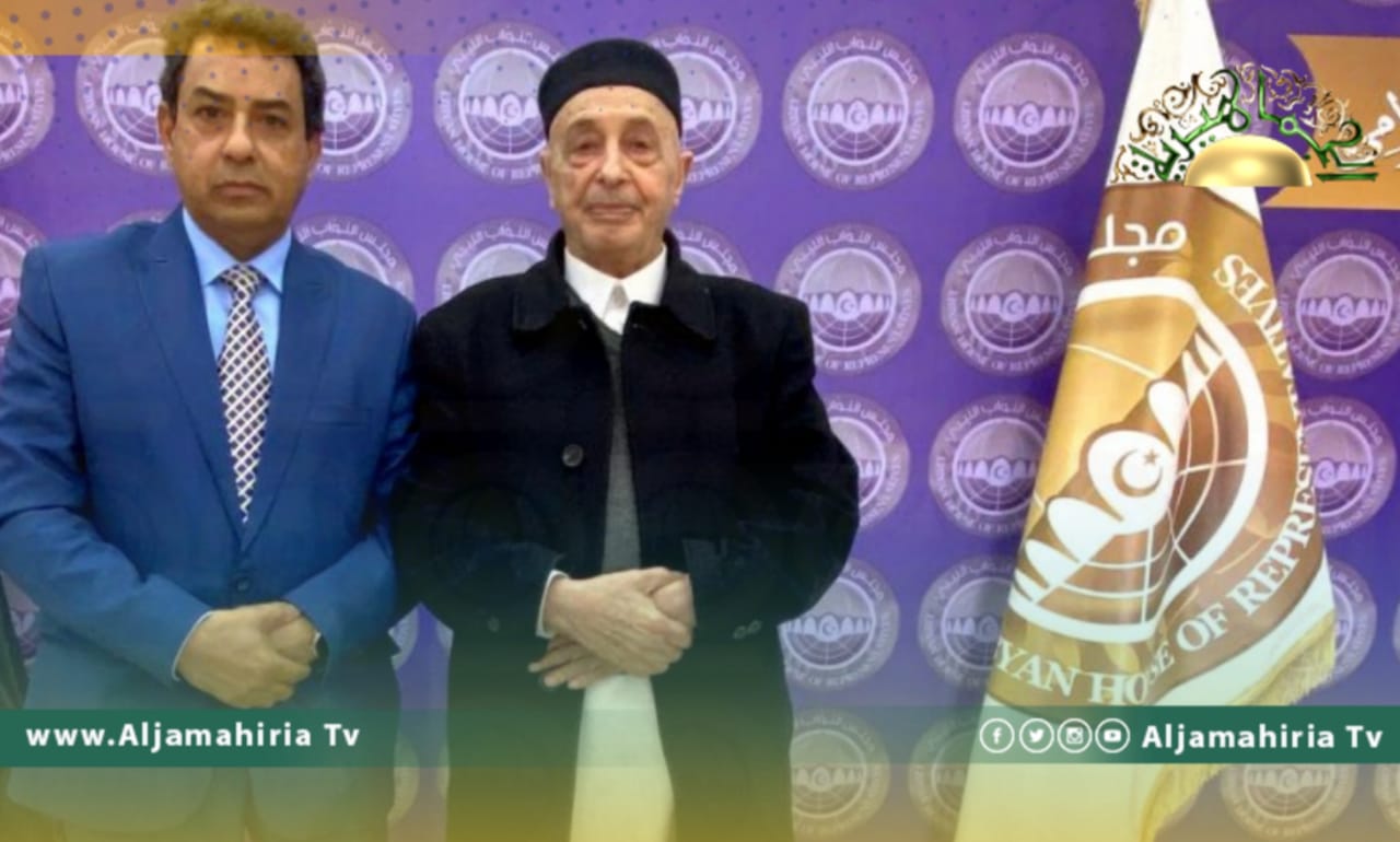 عقيلة صالح يناقش دور الدبلوماسية الشعبية في حل الأزمة الليبية