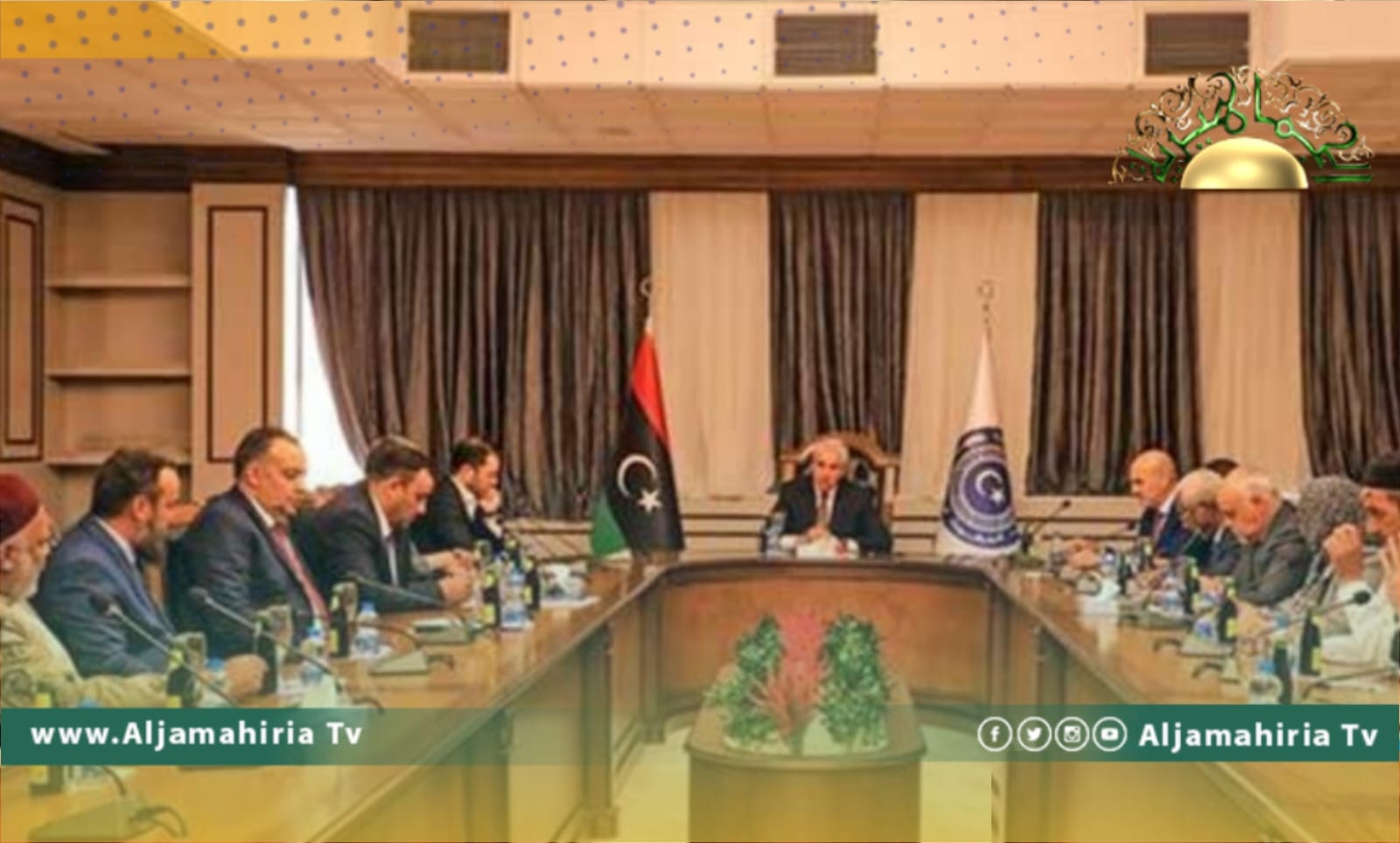 باشاغا يناقش مع أعضاء بمجلس الدولة تطورات الأوضاع السياسية في البلاد