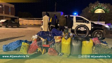 وسط انفلات أمني.. داخلية الدبيبة تعلن إحباط تهريب 100 مهاجر بمنطقة العلوص