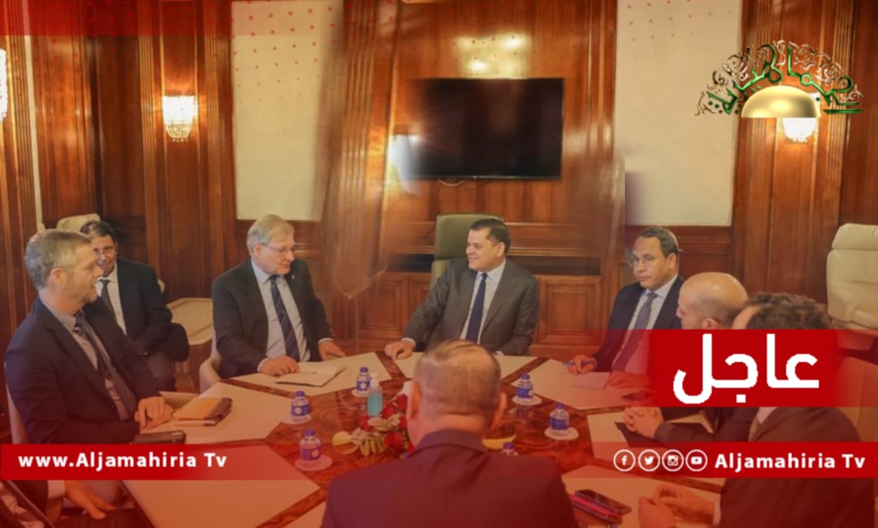 الدبيبة والسفير الأمريكي