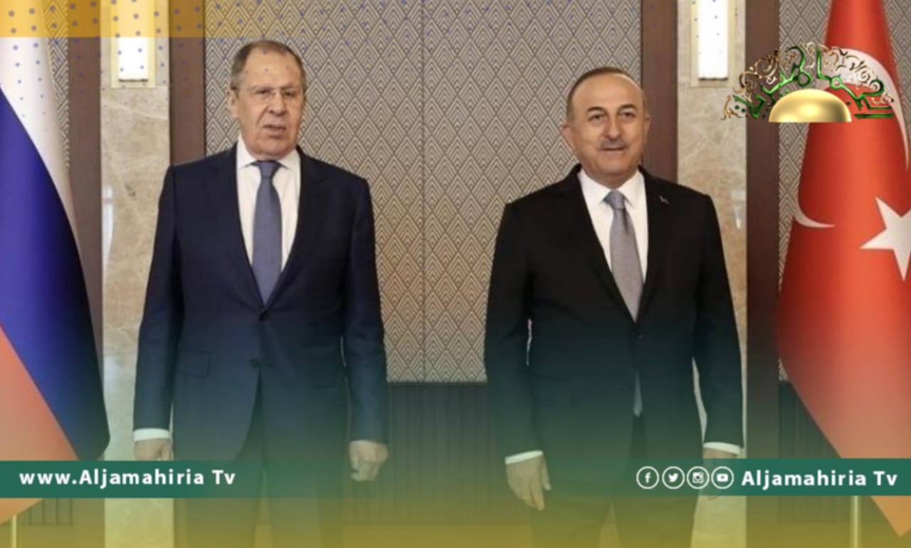 وزير الخارجية الروسي يؤكد التوافق مع نظيره التركي