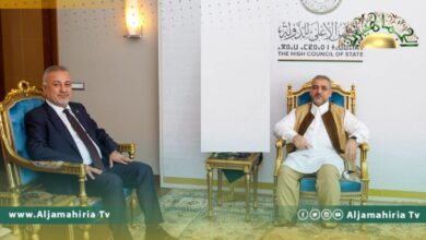 المشري مع السفير التركي