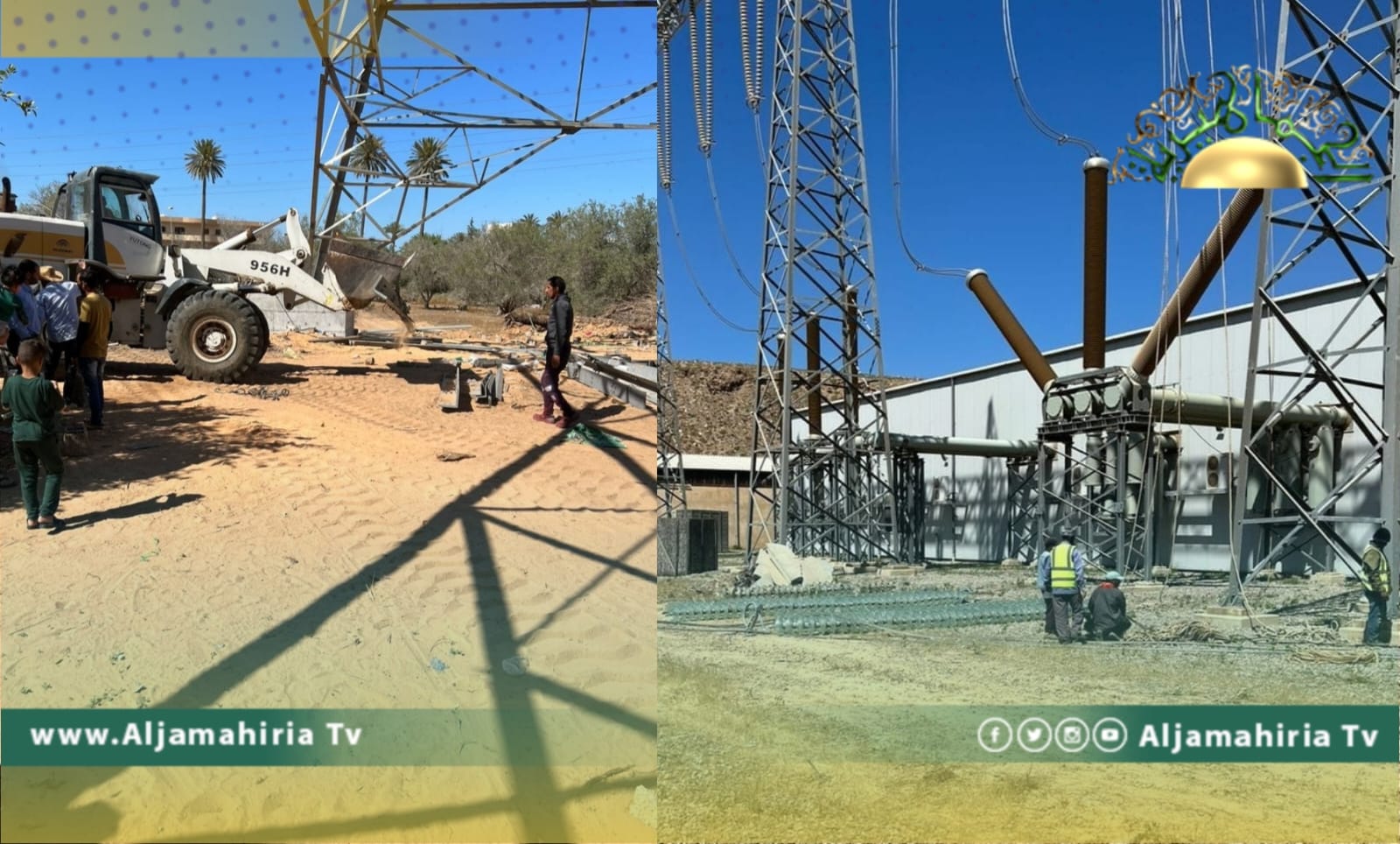 الشركة العامة للكهرباء: استكمال الخط الرابط بين محطتي تحويل غرب وجنوب طرابلس