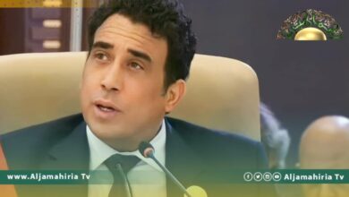 رئيس المجلس الرئاسي محمد المنفي