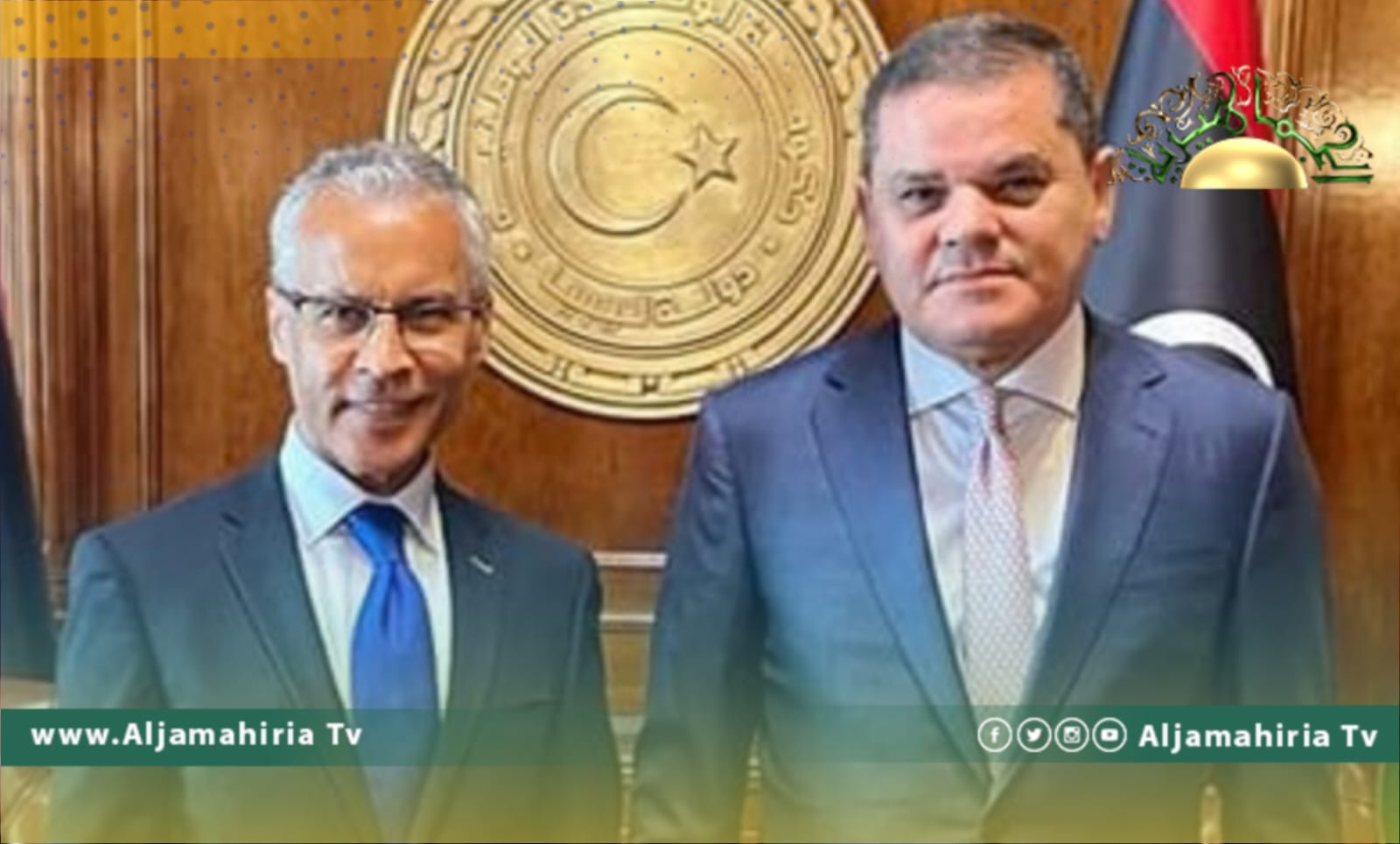 الدبيبة والسفير الفرنسي