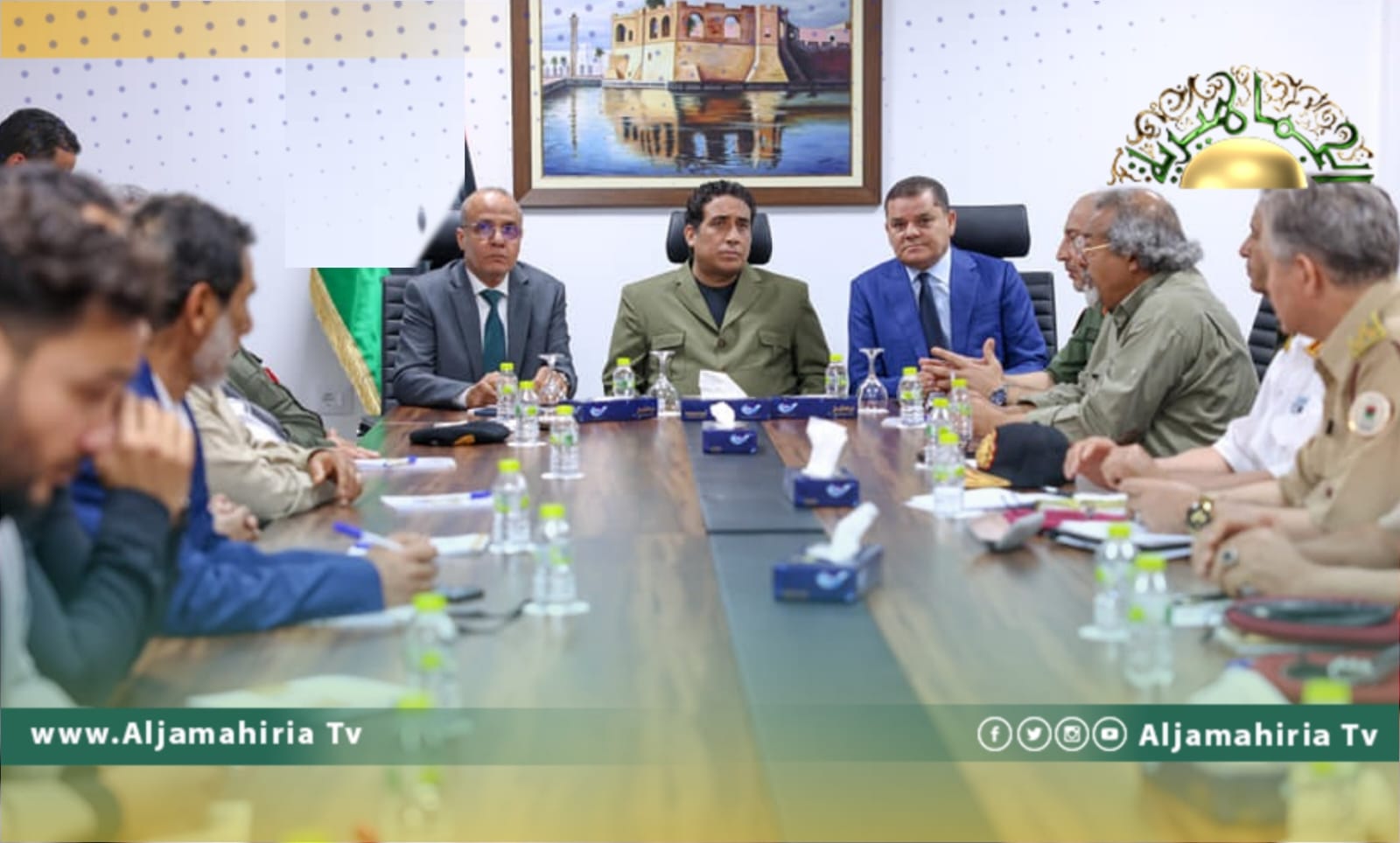 المنفي يناقش مع الدبيبة والحداد تطورات الأوضاع العسكرية والأمنية بالبلاد