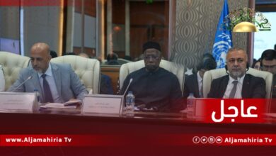 عاجل// انطلاق اجتماع اللجنة العسكرية المشتركة (5+5) مع مجموعة العمل الأمني المنبثقة عن مؤتمر برلين بقاعات غابة النصر في العاصمة طرابلس