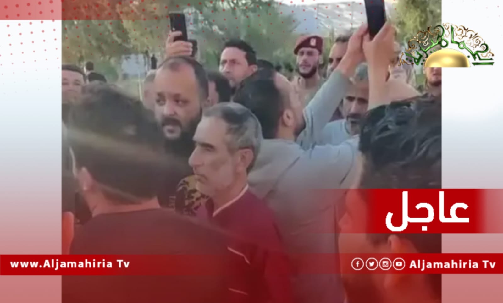 المتظاهرون في الزاوية