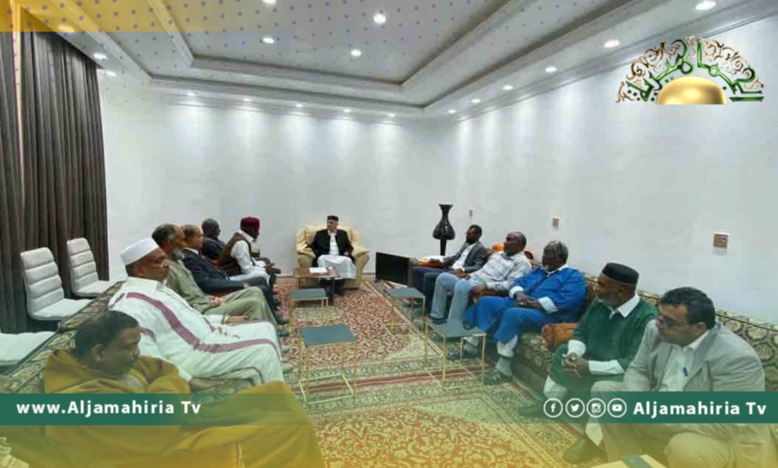 شيوخ وأعيان منطقة الجغبوب يؤكدون ضرورة إجراء الانتخابات في أقرب الآجال