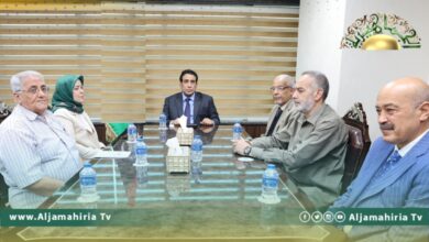 المنفي يؤكد ضرورة إشراك مدينة درنة في مشروع المصالحة الوطنية الشاملة