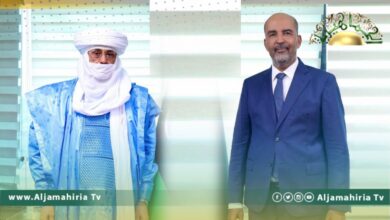 الكوني مع سفير النيجر