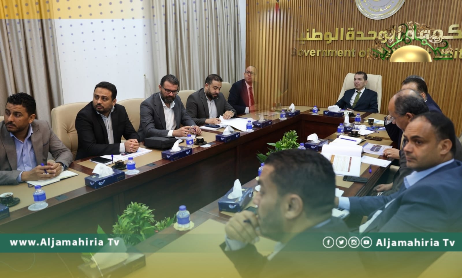 اجتماع حكومة الوحدة المؤقتة