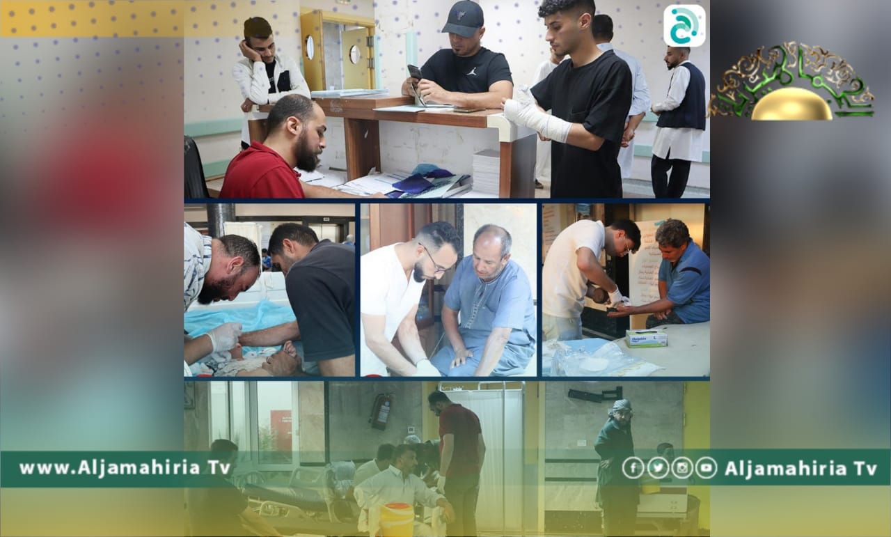 عدد من المصابين