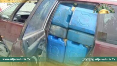 طرابلس: ضبط تشكيل عصابي أجنبي يقوم بتهريب الوقود