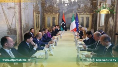 حكومة الوحدة وإيطاليا توقعان مذكرات التفاهم في مجالات الطاقة والاستثمار والهجرة والربط الكهربائي