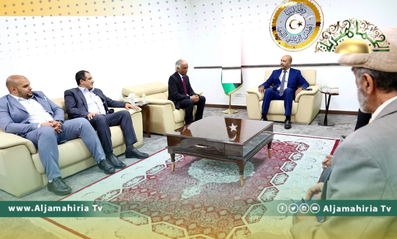 الكوني مع لجنة إدارة حملة دعم الانتخابات