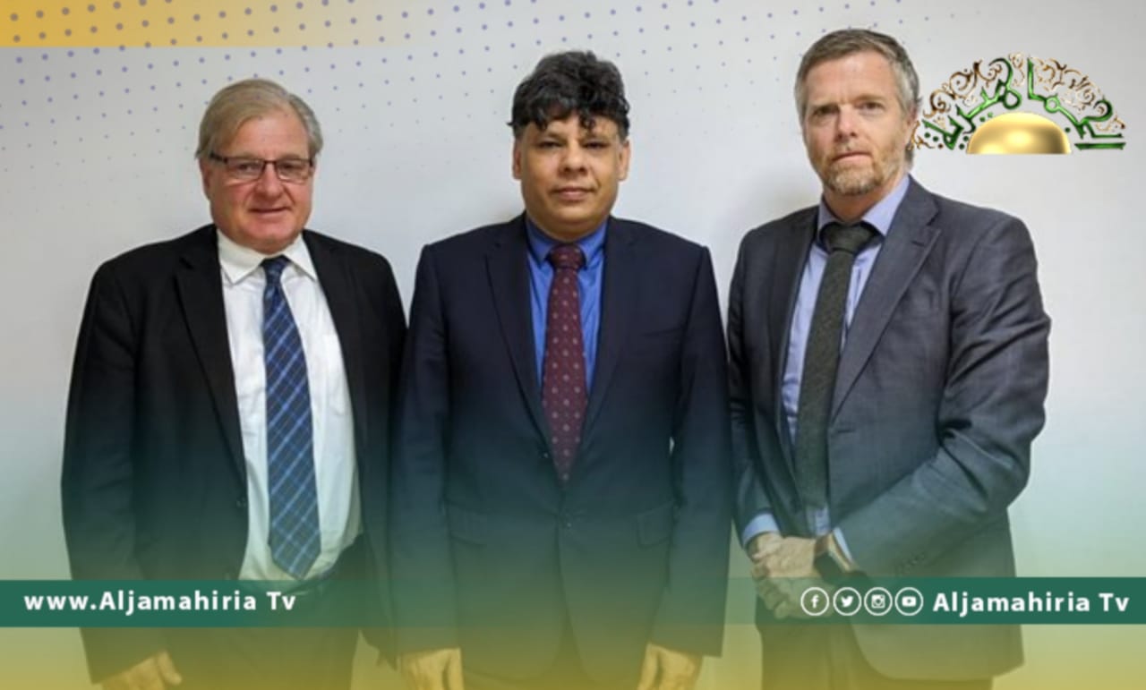 نورلاند يلتقي النائب العام الصديق الصور لبحث التعاون في مجال العدالة الجنائية