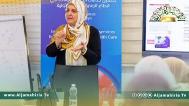 جانب من البرنامج التدريبي