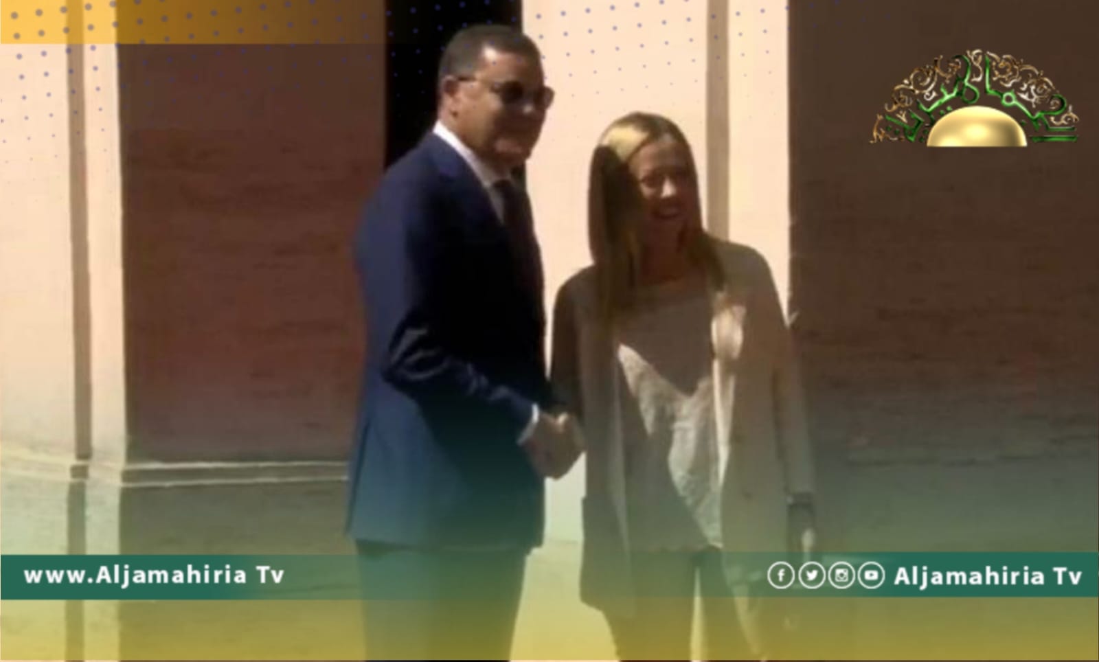 ميلوني والدبيبة