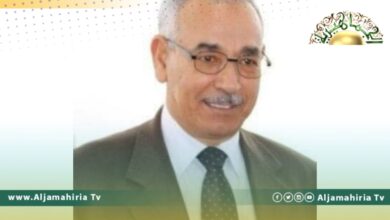 الدكتور محمد الدويب استاذ اللغات القديمة في الجامعات الليبية