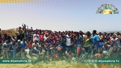 أفارقة على الحدود