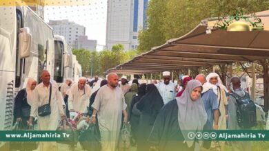 الحجاج الليبيين