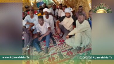 عائلات سودانية في ليبيا