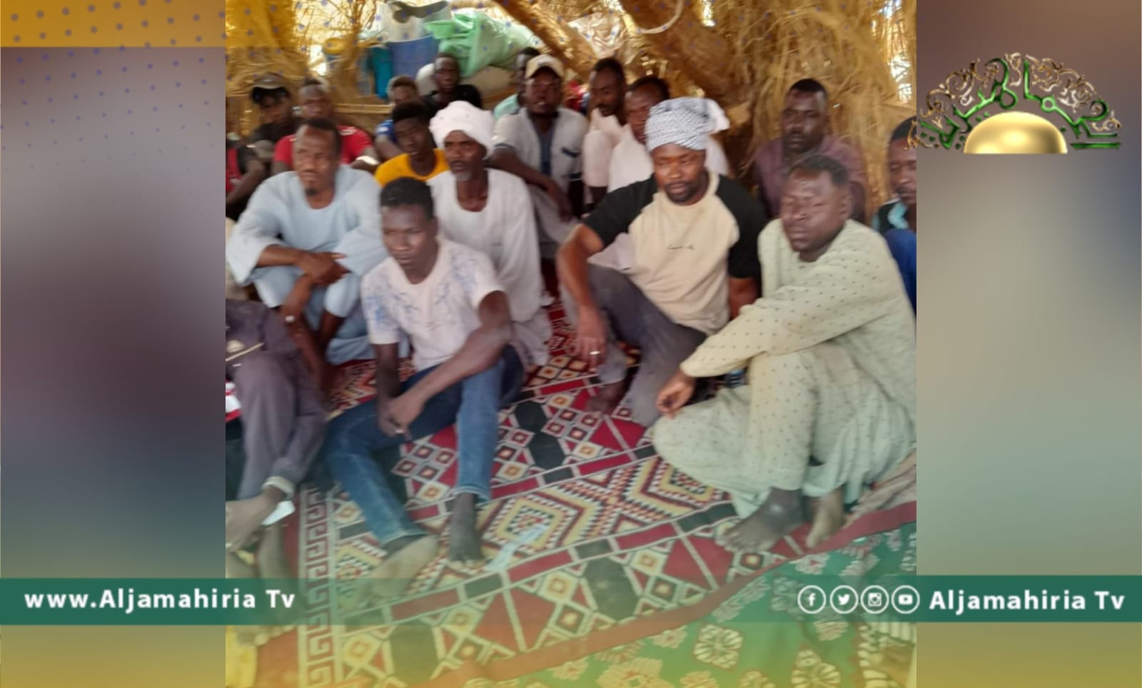 عائلات سودانية في ليبيا