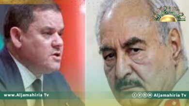 حفتر والدبيبة