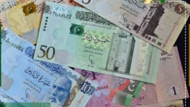 نشرة المصرف المركزي: تراجع الدولار مقابل الدينار واستقرار العملات العربية