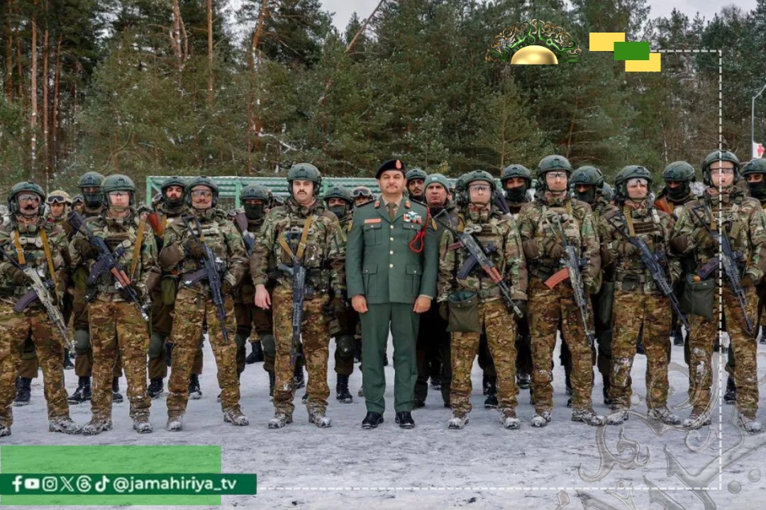 صدام حفتر يشرف على تدريبات سرية للقوات الخاصة الليبية في بيلاروسيا