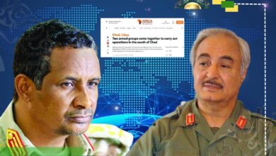 أفريكا إنتيلجينس: حفتر يمنح المتمردين التشاديين ملاذًا آمنًا في الجنوب الليبي رغم الضغوط الدولية لطردهم
