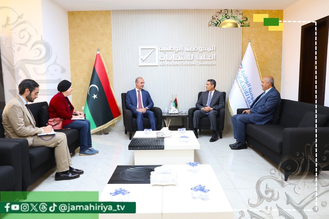 السايح يبحث مع السفير الإيطالي دعم العملية الانتخابية بالبلديات