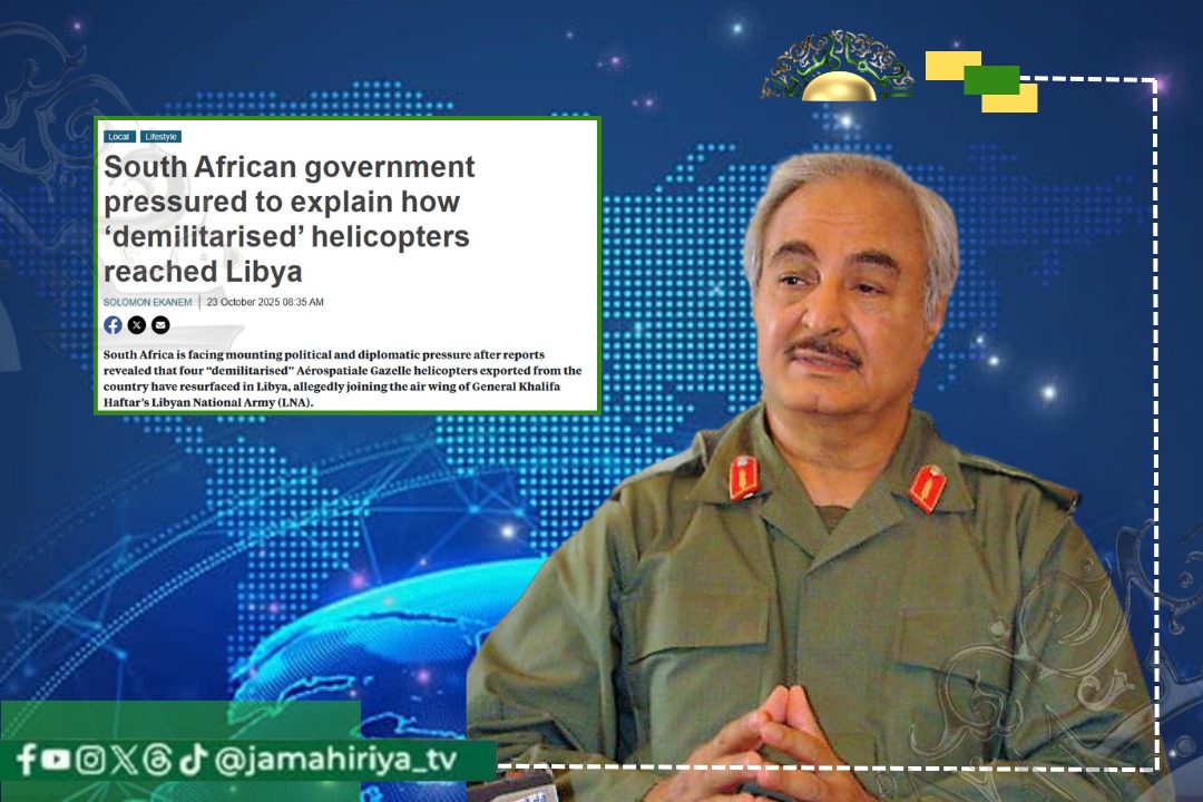 بيزنس إنسايدر: طائرات هليكوبتر من جنوب أفريقيا تصل إلى حفتر عبر الأردن رغم حظر الأسلحة الأممي