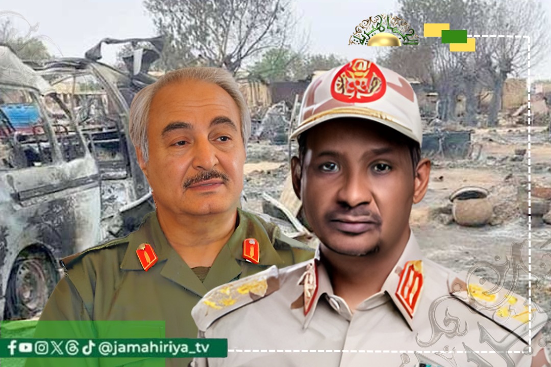 حفتر والدعم السريع يستقبلان مرتزقة كولومبيين بالصحراء الليبية