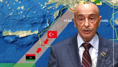 عقيلة صالح: ليبيا لن تقبل اتفاقيات بحرية بدون شرعية دستورية