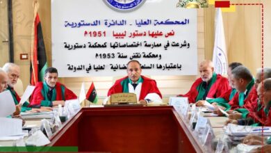 عاجل| رؤساء المحاكم والهيئات القضائية في جالو والبيضاء وسرت يعلنون رفضهم لقرارات العليا