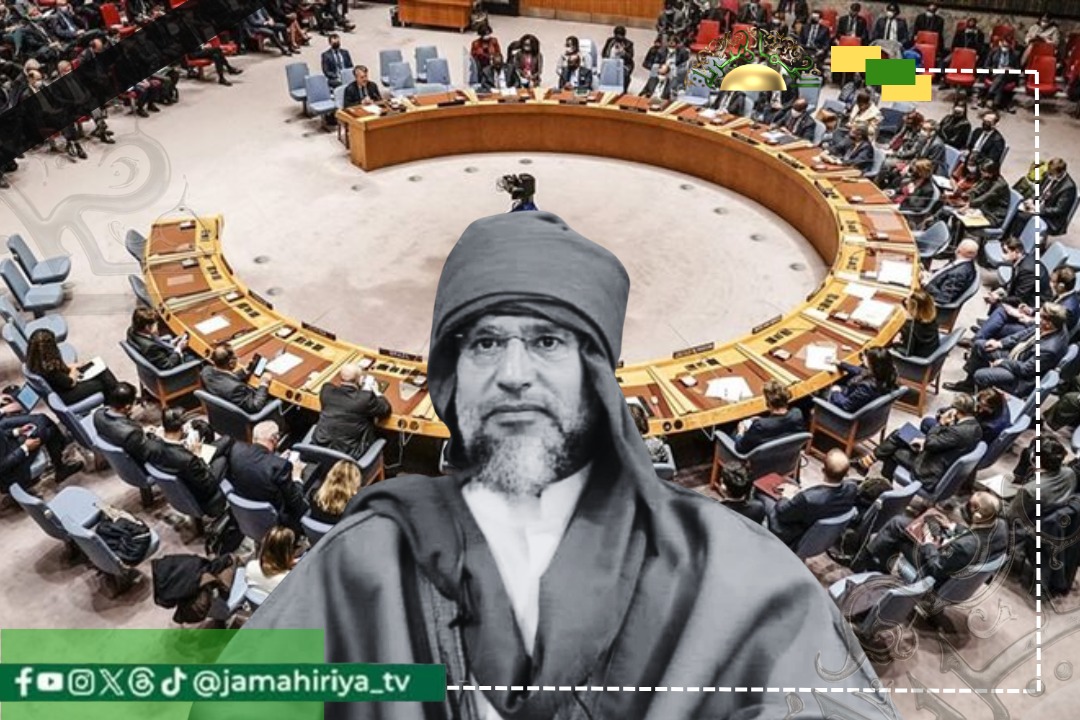 بوحريبة ينتقد ازدواجية المجتمع الدولي ومجلس الأمن وصمتهم بشأن الشهيد المغدور سيف الإسلام