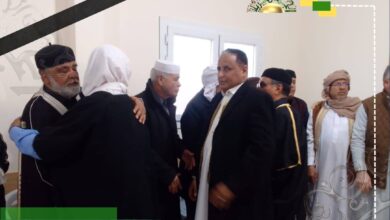 قبيلة أولاد وافي تُقدم واجب العزاء في وفاة الشهيد المغدور سيف الإسلام القذافي